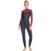 Combinaison Roxy 4/3 Prologue Back Zip - Dark Navy/Burgundy