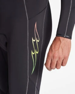 Combinaison Billabong 4/3mm Absolute Zip Poitrine - Black Fade -Vêtements D'eau 403 ABSOLUTE CZ FULL GBS 0 271215 3