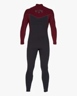 Combinaison Billabong Furnace Revolution 4/3 Chest Zip - BURGUNDY -Vêtements D'eau 403 REVOLUTION CZ FULL 0 244573 1