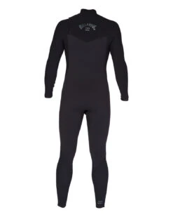 Combinaison De Surf Billabong 4/3mm Revolution Zip Poitrine - Black -Vêtements D'eau 403 REVOLUTION CZ FULL 0 271209 1