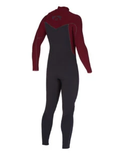 Combinaison Billabong Revolution 4/3 Chest Zip - BURGUNDY -Vêtements D'eau 403 REVOLUTION CZ FULL 0 271210 1