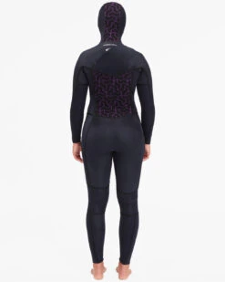 Combinaison De Surf Billabong 5/4mm Synergy Cagoule Chest Zip - WILD BLACK -Vêtements D'eau 504 SYNERGY HD CZ FULL 0 244583 2