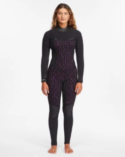 Combinaison Billabong Salty Dayz 5/4 Chest Zip - ANIMAL -Vêtements D'eau 54 SALTY DAYZ FULL 0 229746 1