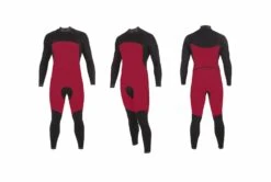 Combinaison Wildsuits Black Edition 5/4 Chest Zip -Vêtements D'eau 54mm wildsuits interior 2022 scaled 1