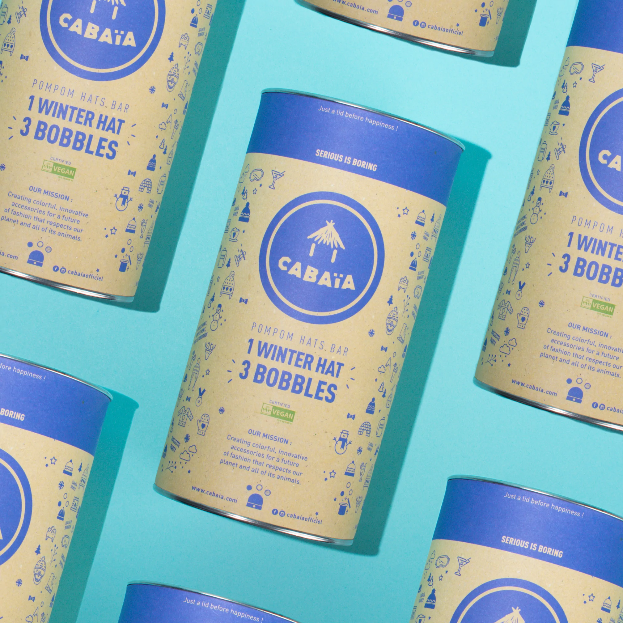 Bonnet Cabaïa APPLETINI - Navy 4 Bonnet Cabaïa APPLETINI - Navy – Image 4