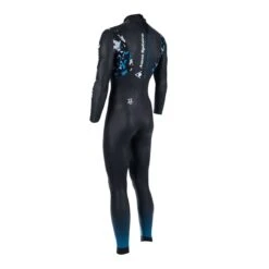 Combinaison De Natation Aquasphere AQUASKIN FULL SUIT V3 - Black/Turquoise -Vêtements D'eau AQUASKIN FULL SUIT V3 M BLACK 0 238194 1