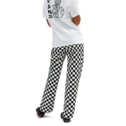 PANTALON VANS AUTHENTIC CHINO PRINT FEMME - Noir, Blanc -Vêtements D'eau AUTHENTIC WMN CHINO PRINT 0 271845 1