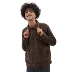 BLOUSON Vans DRILL CHORE CORDUROY II - Marron