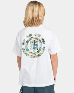 T-shirt Pour Garçon Element BOOBOO - Optic White -Vêtements D'eau BOOBOO ICON SS YOUTH 0 269104 1