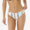 Ripcurl Bas De Bikini Tanga Rip Curl Ripple Effect - Black