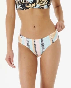 Ripcurl Bas De Bikini Tanga Rip Curl Ripple Effect - Black