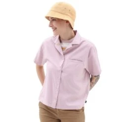 CHEMISE Vans KARINZA ROZUNKO WOVEN - Rose