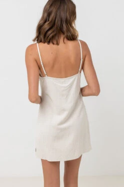 Robe Courte Rhythm CLASSIC SLIP DRESS - Oat -Vêtements D'eau CLASSIC SLOIP DRESS 0 273834 1