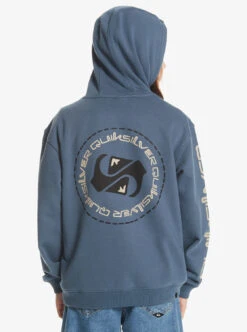 Sweat à Capuche Quiksilver Colour Flow - Bering Sea -Vêtements D'eau COLOR FLOW HOOD YOUTH 0 271886 1