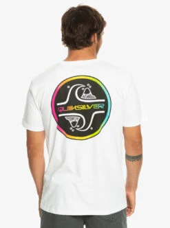 T-shirt Pour Homme Quiksilver Core Bubble - White -Vêtements D'eau CORE BUBBLE SS 0 271177 1