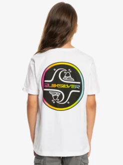 T-shirt Quiksilver Core Bubble - White -Vêtements D'eau CORE BUBBLE SS YTH 0 271897 1