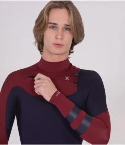 Combinaison Hurley Advantage Plus 3/2 Chest Zip -Vêtements D'eau CV1716 451 02