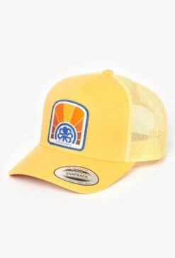 Casquette Jonsen Island TRUCKER HAT OMNIA SOL - DUSKY CITRON