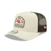 Casquette New Era A-Frame Trucker State Patch - Crème