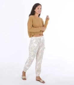 Chandail Hurley Overlap Back - Iced Coffee