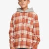 Chemise Quiksilver Halidon - Baked Clay Halidaon Youth 233