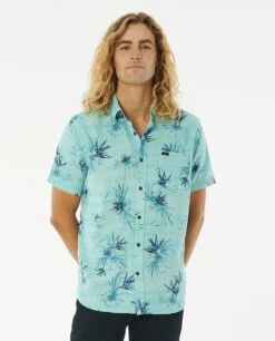 Chemise à Manches Courtes Ripcurl Party Pack - Aqua
