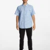Chemise Manches Courtes Billabong SUNDAYS MINI SS - LIGHT BLUE