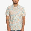 Chemise Manches Courtes Pour Homme Quiksilver Surfadelica - Birch