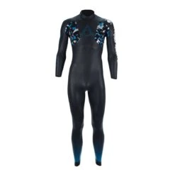 Combinaison De Natation Aquasphere AQUASKIN FULL SUIT V3 - Black/Turquoise