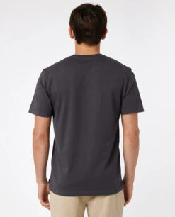 T-shirt à Manches Courtes Ripcurl Desti Animals - Washed Black -Vêtements D'eau DESTI ANIMALS TEE 0 258661 1