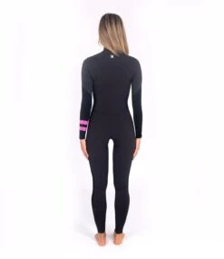 Combinaison Hurley ADVANTAGE PLUS 4/3 Chest Zip - Black/Graphite -Vêtements D'eau DSCF6958