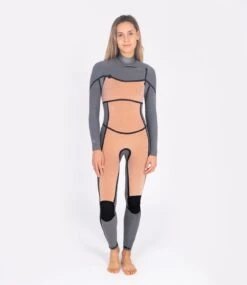 Combinaison Hurley ADVANTAGE PLUS 4/3 Chest Zip - Black/Graphite -Vêtements D'eau DSCF7020