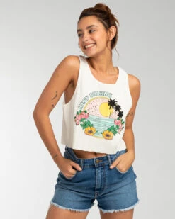 Débardeur Pour Femme Billabong Lover Boy - SALT CRYSTAL