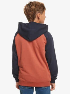 Sweat Zippé Quiksilver EASY DAY - Baked Clay -Vêtements D'eau EASY DAY ZIP YOUTH 0 281508 1