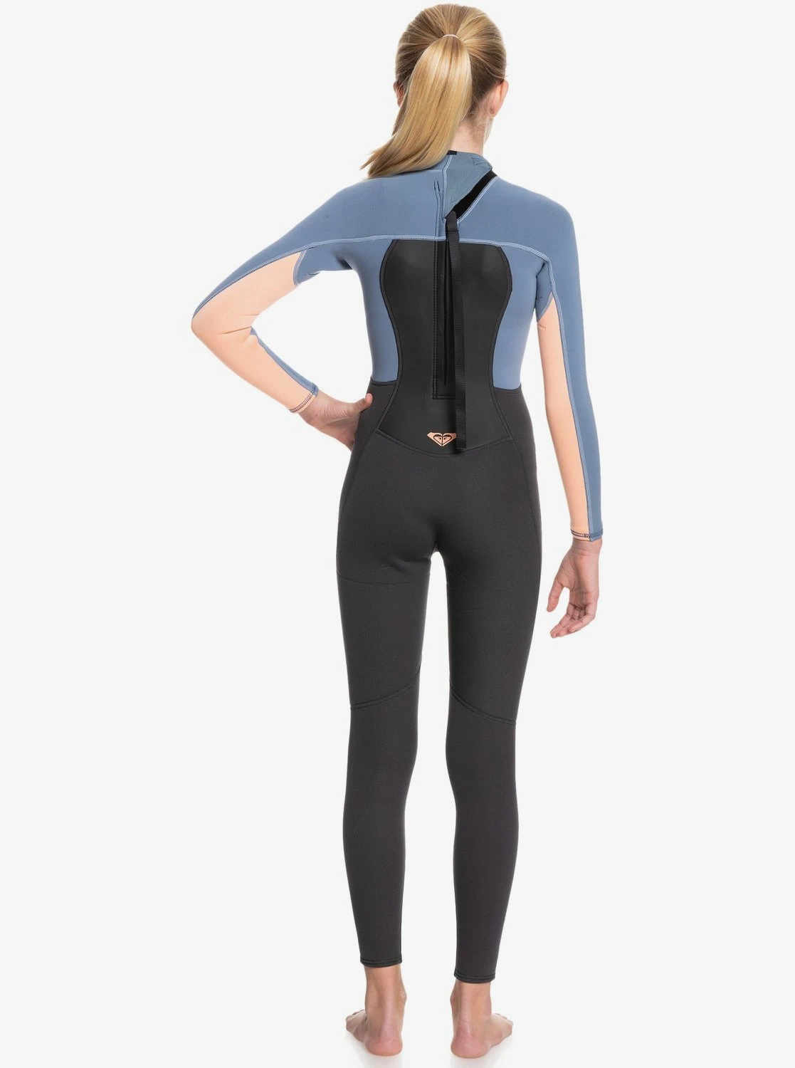 Combinaison Roxy 4/3mm Prologue Back Zip - Cloud 3 Combinaison Roxy 4/3mm Prologue Back Zip - Cloud – Image 3