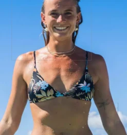 Ripcurl Haut De Bikini Rip Curl Triangle Sun Dance - Black