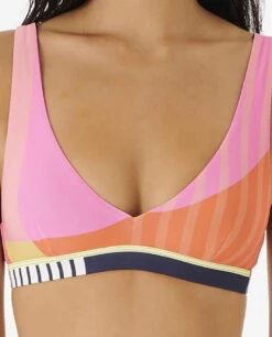 Ripcurl Haut De Bikini Triangle Rip Curl Day Break - Multico