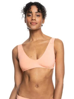 Haut De Bikini Triangle Allongé Roxy Beach Classics - Papaya Punch