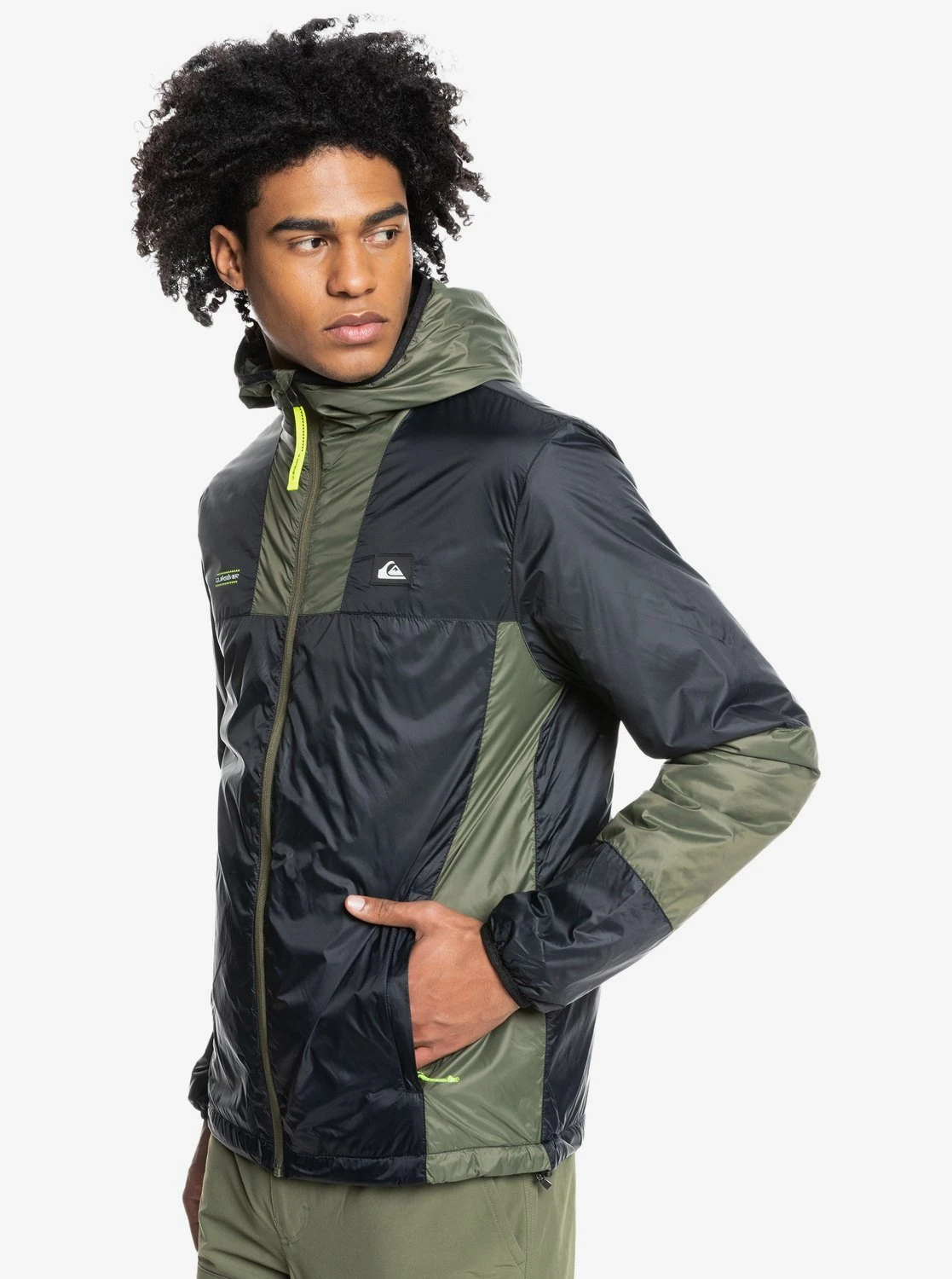 Veste Déperlante Quiksilver Instinct Rider - Black 2 Veste Déperlante Quiksilver Instinct Rider - Black – Image 2