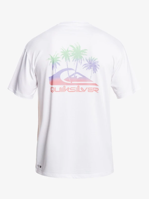 T-shirt De Surf à Manches Courtes Quiksilver Mix Session - White 2 T-shirt De Surf à Manches Courtes Quiksilver Mix Session - White – Image 2