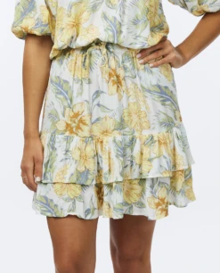 Ripcurl Mini Jupe Rip Curl Always Summer - White