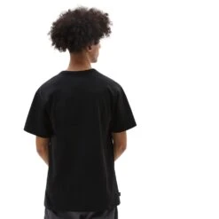 T-SHIRT VANS OFF THE WALL FRONT PATCH - BLACK -Vêtements D'eau OFF THE WALL FRONT PATCH SS TEE 0 262510 1