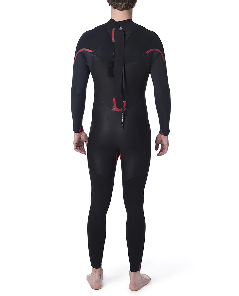 Combinaison Ripcurl Omega 4/3 Back Zip - Black 3 Combinaison Ripcurl Omega 4/3 Back Zip - Black – Image 3