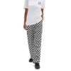 PANTALON VANS AUTHENTIC CHINO PRINT FEMME - Noir, Blanc