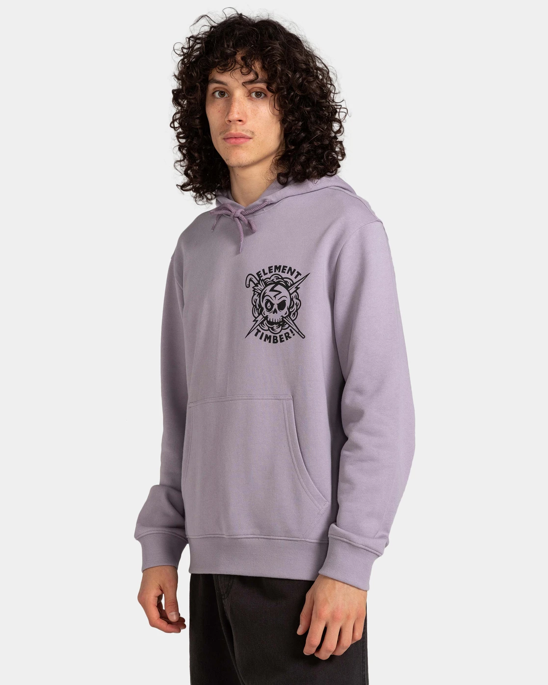 SWEAT À CAPUCHE Element PASSENGER HOOD- LAVENDER GRAY 2 SWEAT À CAPUCHE Element PASSENGER HOOD- LAVENDER GRAY – Image 2