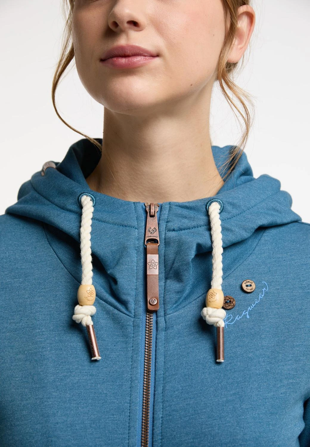 Sweat à Capuche Ragwear PAYA - Indigo Blue 2 Sweat à Capuche Ragwear PAYA - Indigo Blue – Image 2