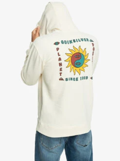 Sweat à Capuche Pour Homme Quiksilver Planet Positive - Birch -Vêtements D'eau PLANET POSITIVE HOODIE 0 271144 1