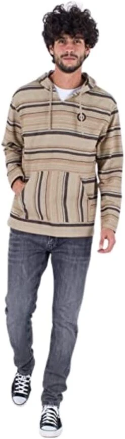 Poncho à Capuche Hurley OG Hooded - Khaki