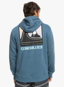 Sweat à Capuche Pour Homme Quiksilver QS Bubble Stamp - Bering Sea -Vêtements D'eau QS BUBBLE STAMP HOODIE 0 271145 1
