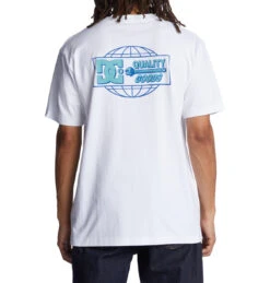 T-SHIRT Dc Shoes QUALITY GOODS HSS - White -Vêtements D'eau QUALITY GOODS HSS 0 270207 1